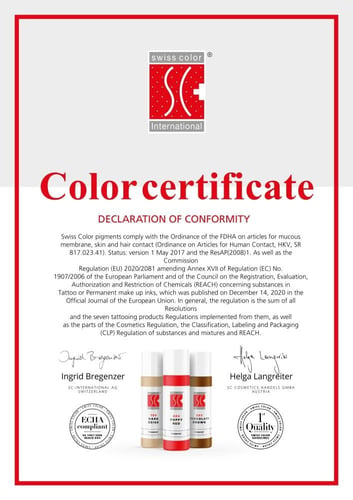 Swiss Color Ebony Brown Pigment