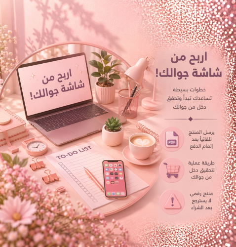 اربح من شاشة جوالك