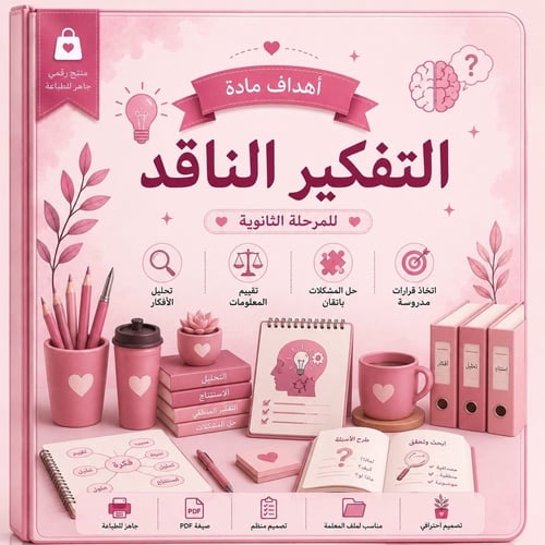 أهداف مادة التفكير الناقد – المرحلة الثانوية