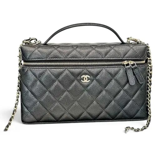 شانيل vanity bag long