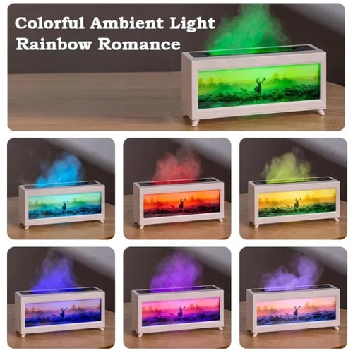 ناشر عطر بتصميم موقد مع لهب