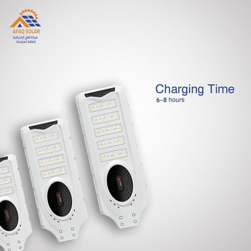 كشاف شمسي LED 400W مع حساس حركة