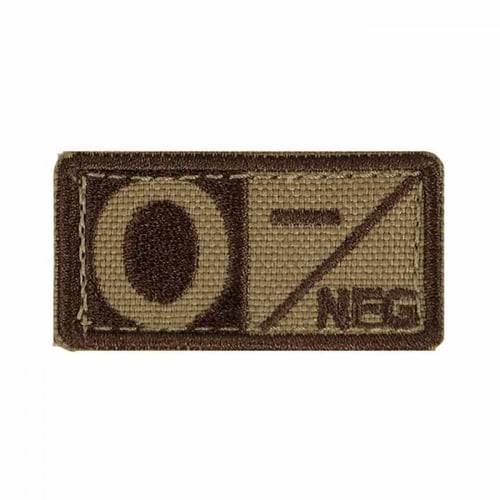 شعار فصيلة دم (بني ، أسود )