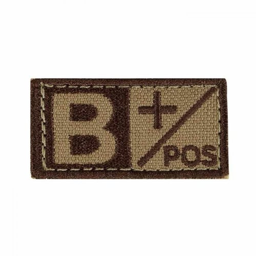 شعار فصيلة دم (بني ، أسود )