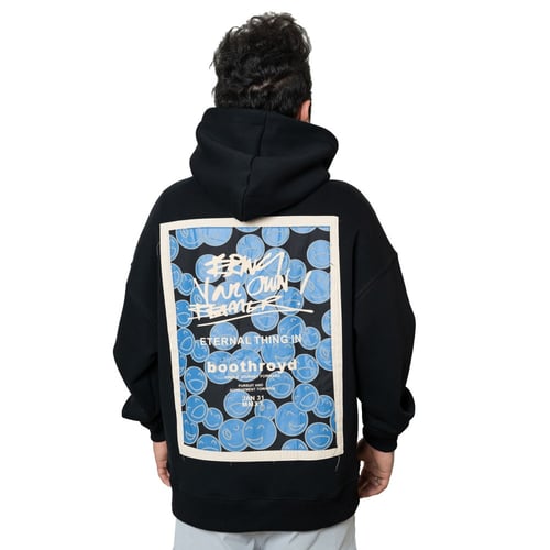 بلوفر Grow Your Own Farmer مع قبوع - أسود