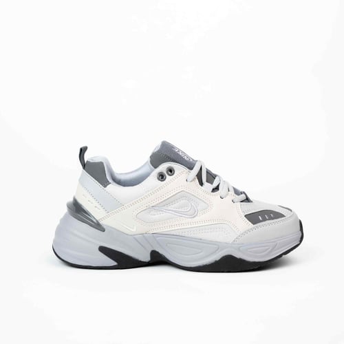 شوز NIKE كاجوال- رمادي وأبيضH-40