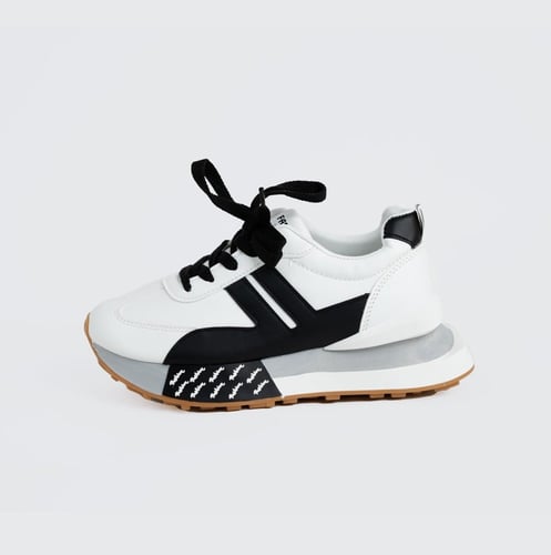 شوز رياضي فاست - أبيض وأسود