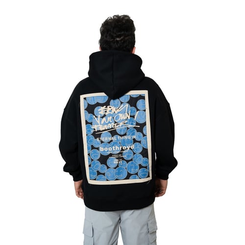 بلوفر Grow Your Own Farmer مع قبوع - أسود