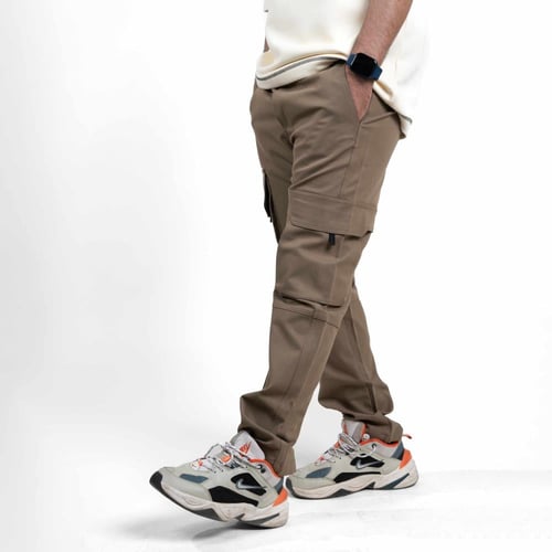 بنطلون بني _أوفر سايز