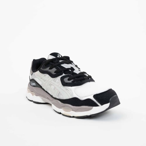 شوز ascis الجديد _ لون أبيض وأسود