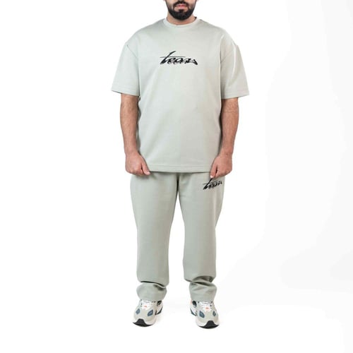 طقم رجالي كاجوال - بيج