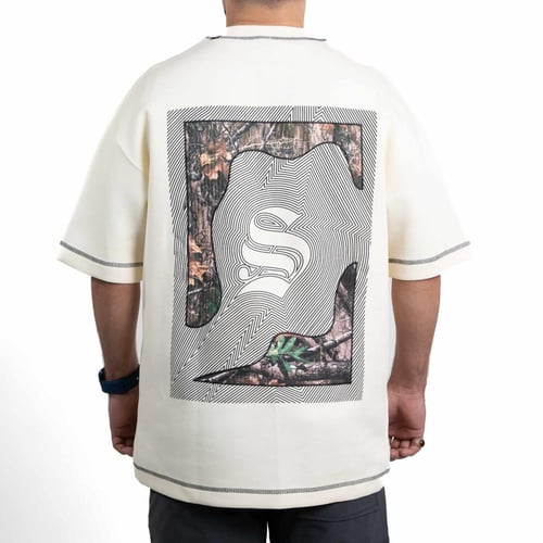 تي شرت _ اوفر سايز _بطباعة