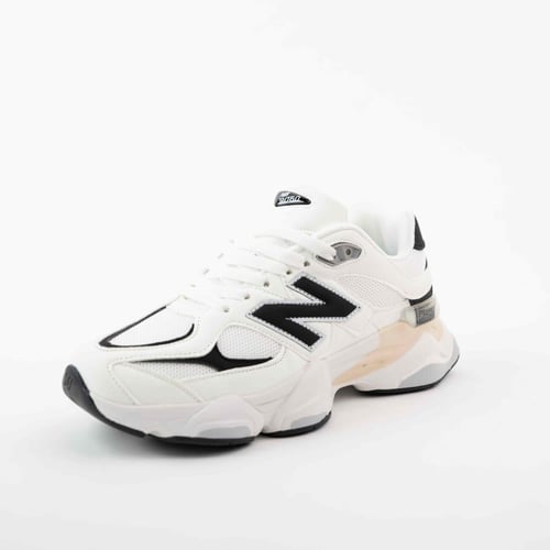 شوز نيو بالانس سكري H-28- تداخلات أبيض وأسود ورماد...