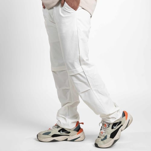 بنطلون كارجو _ أبيض _بديل الجينز