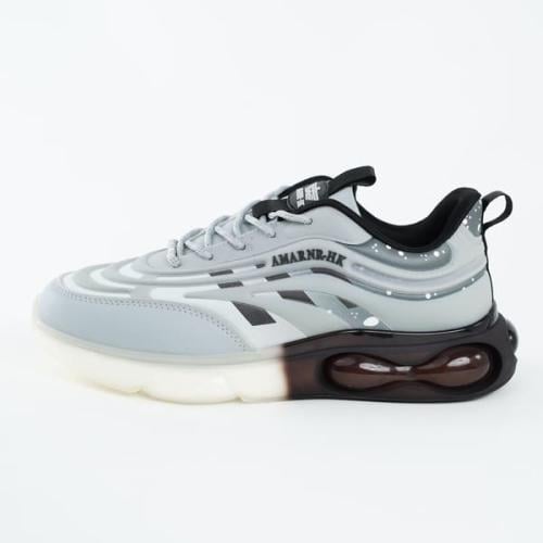 شوز رياضي مرتفع رمادي منقط - AMARNR-HK