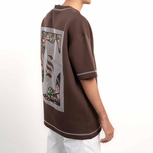 تي شرت _ اوفر سايز _بطباعة