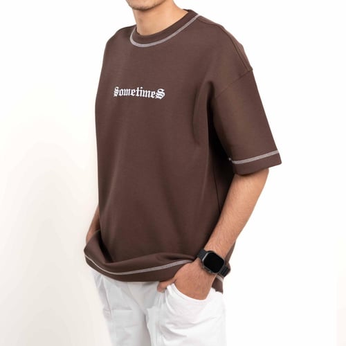 تي شرت _ اوفر سايز _بطباعة