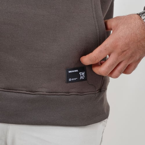 بلوفر Forward مع قبوع - بني فاتح