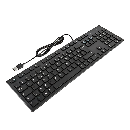 لوحة مفاتيح سلكية ، كيبورد من ديل KB216