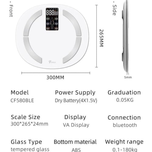 ميزان الكتروني CF580BLE