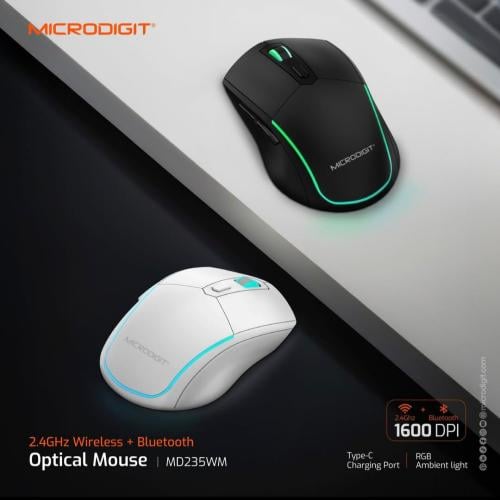ماوس لاسلكي مايكروديجيت MD235M