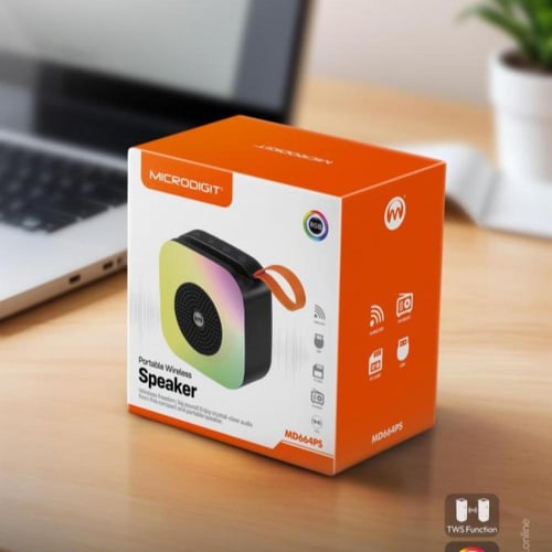 سبيكر مكبر صوت محمول مايكروديجيت MD664PS‏