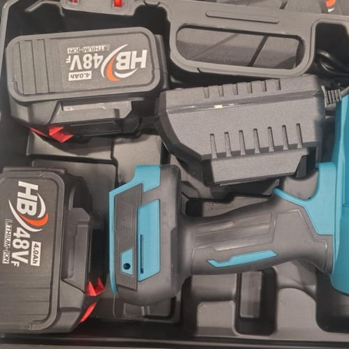 منفاخ هواء HB مع بطاريتين وشاحن , BSJ-01