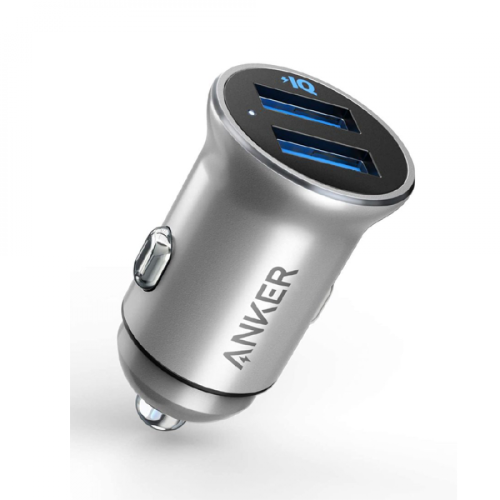 شاحن سيارة انكر باوردرايف 2 ، منفذين usb, بقوة 24...