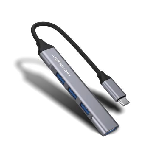 محول متعدد المنافذ 4 في 1 ، USB-C إلى 4 منافذ USB...