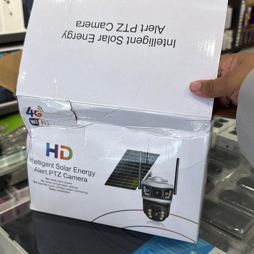 كاميرا مراقبة Alert Ptz تعمل على الطاقة شمسية 4G