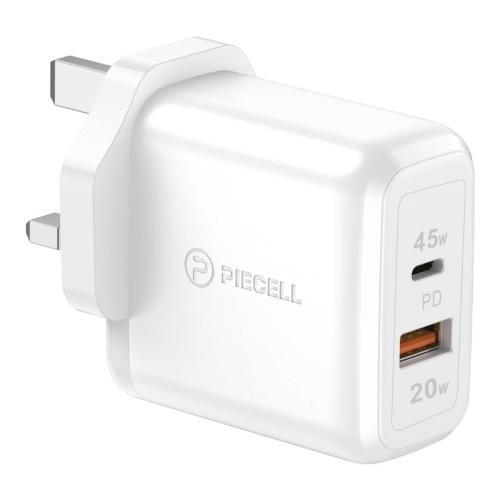 شاحن جداري بايسل منفذين ، 45 واط ، PIECELL