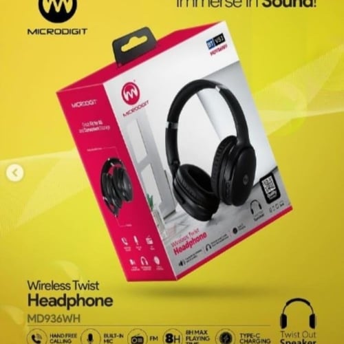 سماعة رأس مايكروديجيت MD936WH