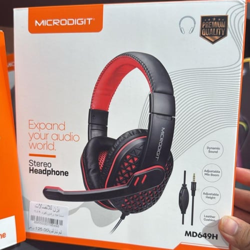 سماعة رأس AUX مايكروديجيت MD649H‏