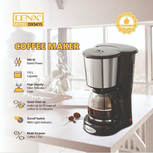 ماكينه تحضير القهوة دينكس dx3415