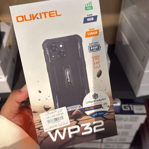 اوكيتيل WP32 , ذاكرة 128 + 4 جيجا ، 4جي