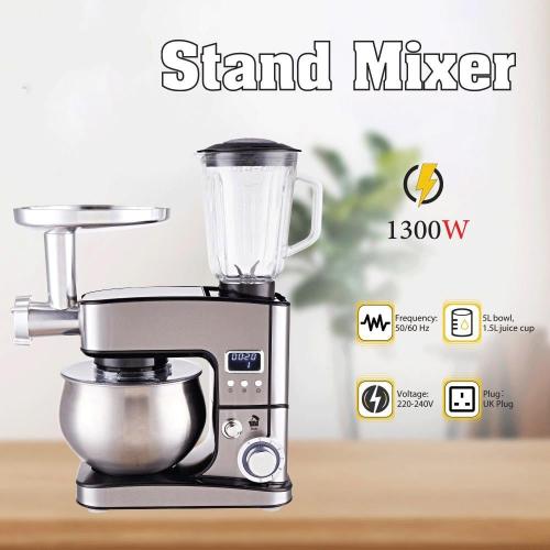 عجانة كهربائية ومحضر طعام وفرامة لحم 3 في 1 ، دينك...