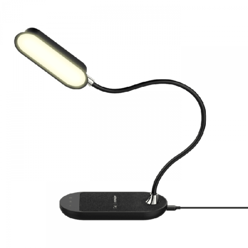 إضاءة مكتبية بعدة درجات مع شحن لاسلكي