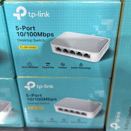 سويتش مكتبي ، تي بي لينك 5 منافذ 10/100ميغابايت با...