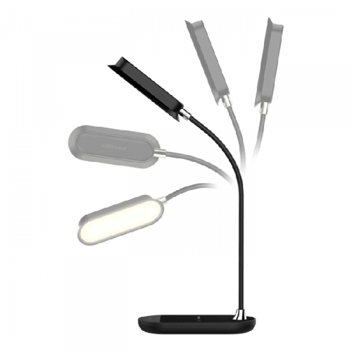 إضاءة مكتبية بعدة درجات مع شحن لاسلكي