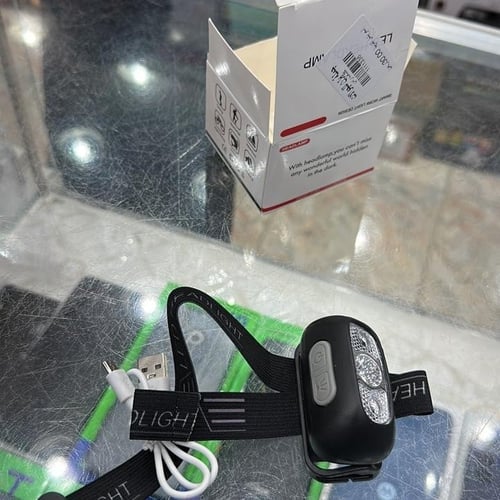 مصباح رأس ، كشاف قابل لإعادة الشحن