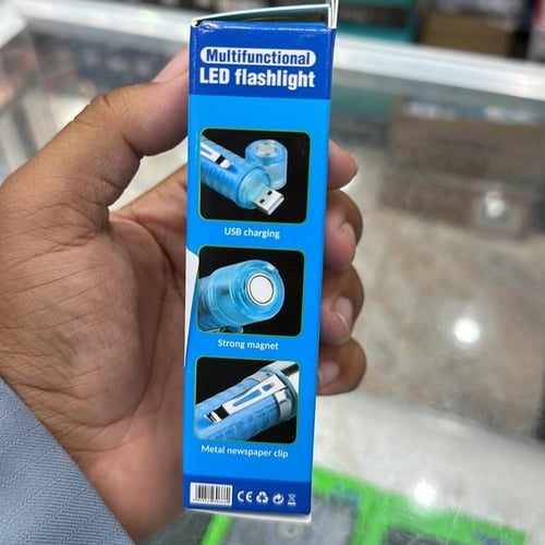 كشاف يدوي للجيب قابل للشحن