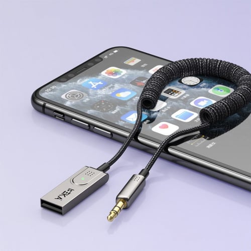 وصلة البلوتوث للسيارة بمنفذ AUX شركة بيكا