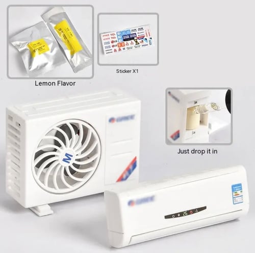 فواحة صغيرة ، معطر سيارة بشكل المكيف