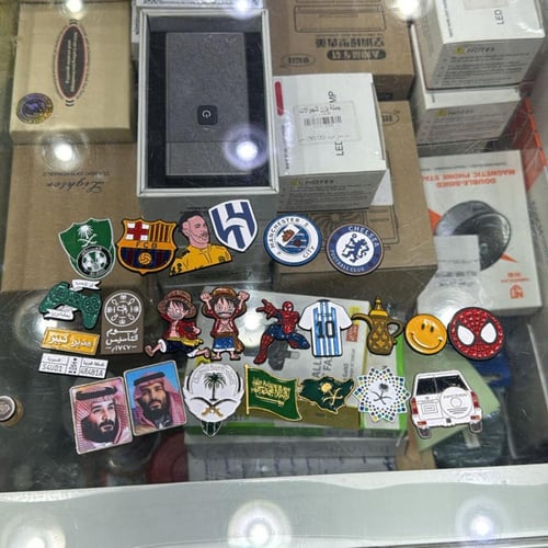 ستيكر حديد متنوع ، ملصق للجوال