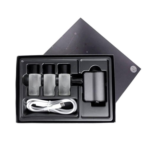 معطر هواء و فواحة الكترونية للسيارة ب 3 راوئح