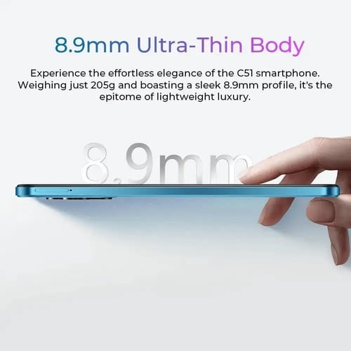 اوكيتيل C51 , ذاكرة 256 + 24 جيجا ، 4جي