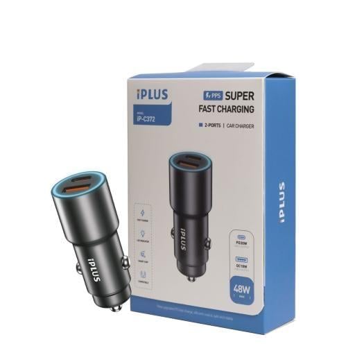 شاحن سيارة اي بلس ، 48 واط ،منفدين يوسبي و بي دي