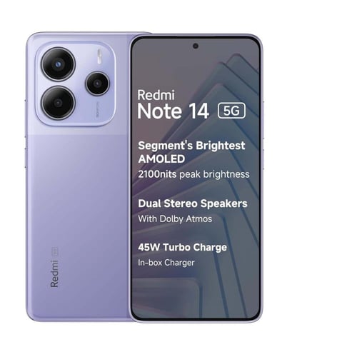 شاومي ريدمي نوت 14 ، ذاكرة 256 جيجا 8 رام ، 5 جي