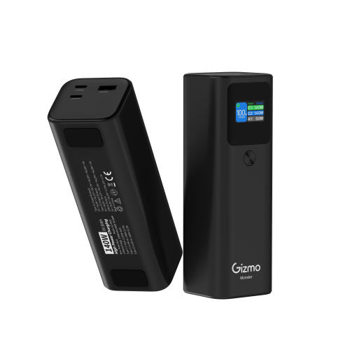 بطارية متنقلة قيزمو 27600 ملي امبير بقوة 140 واط ،...