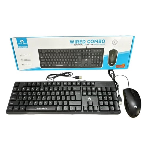 لوحة مفاتيح وماوس سلكية KB-C039.